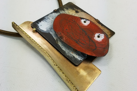 abstract architecture necklace metaphysical healing