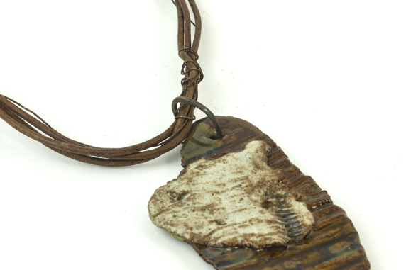 industrial screw imprint vegan jewelry