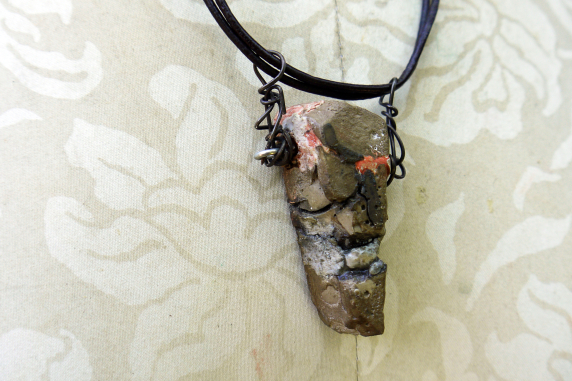 leather cord Sustainable jewelry necklace