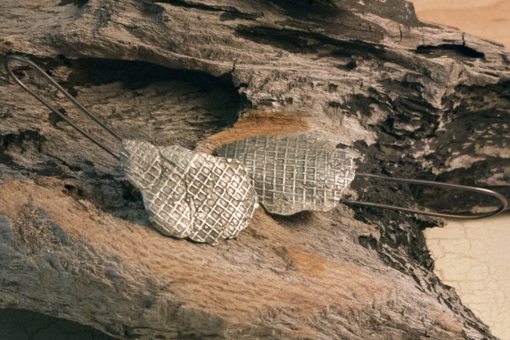 industrial jewelry organic boho earrings