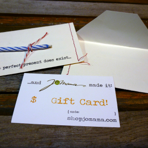 Jomama gift card